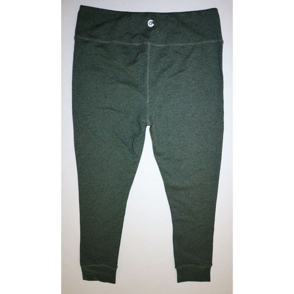 Johnny Was x Calme Women's Sz XL Green Ease Space Dye High Waist Leggings $108 - Picture 2 of 8